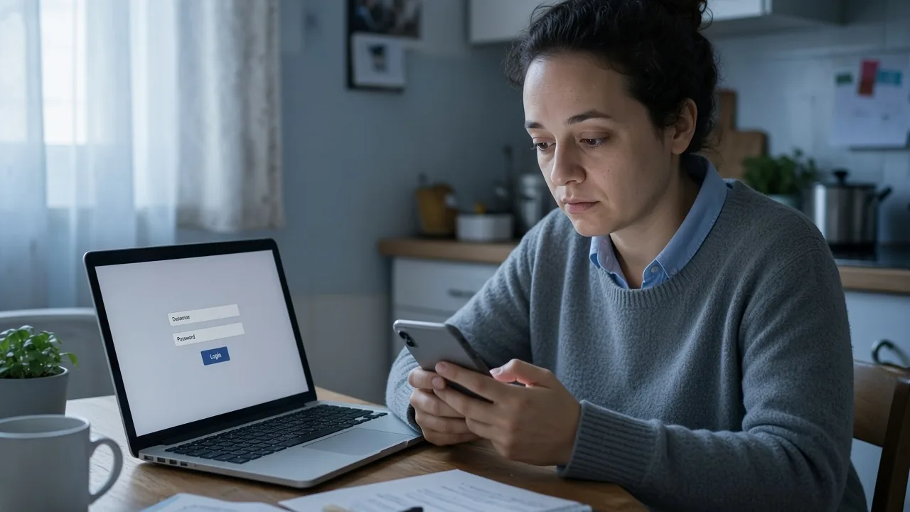 Psicologa in home office mattutino completa l’iscrizione online all’ente di previdenza